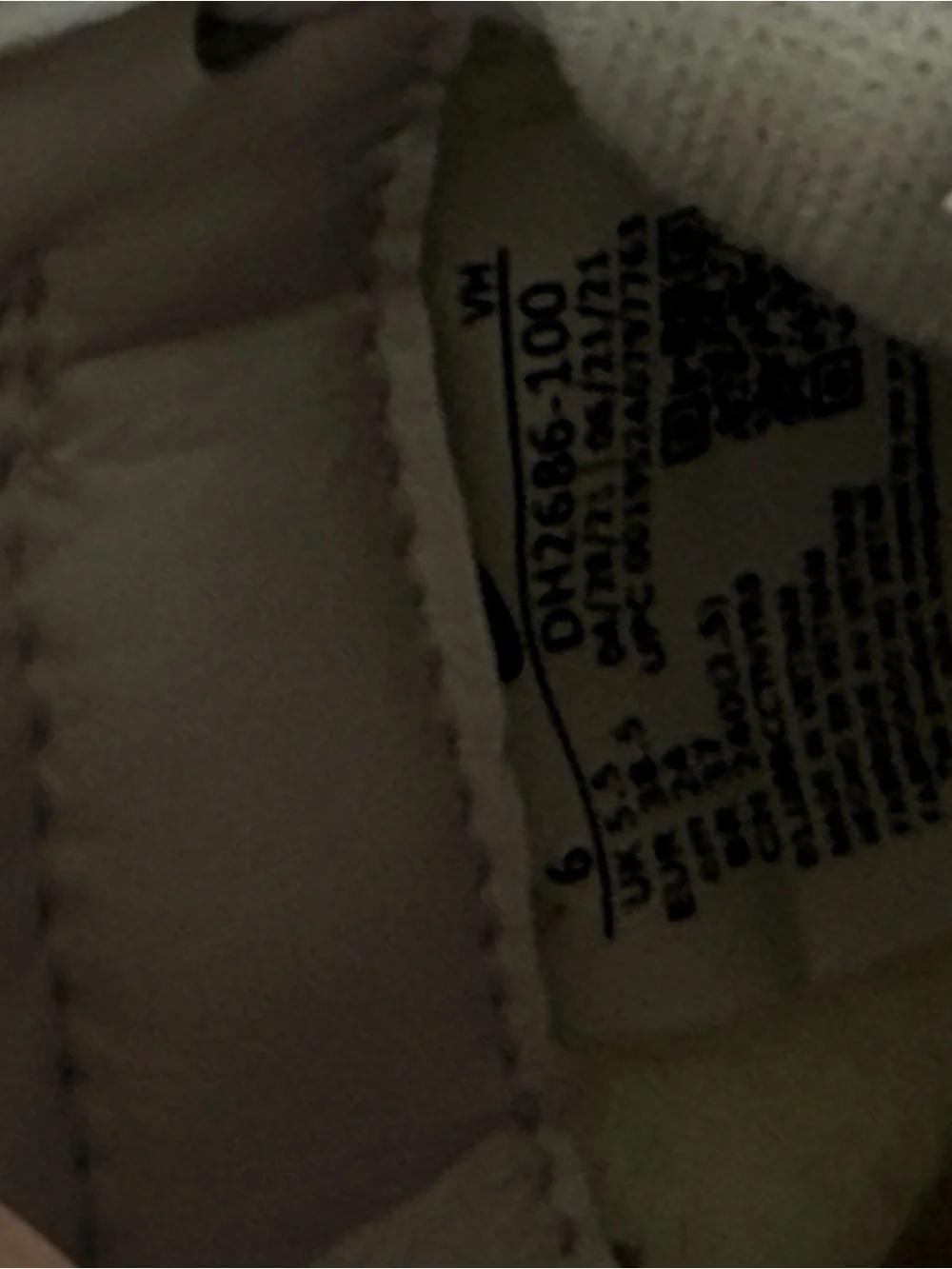 Nike White Low-Profile suede Sneaker